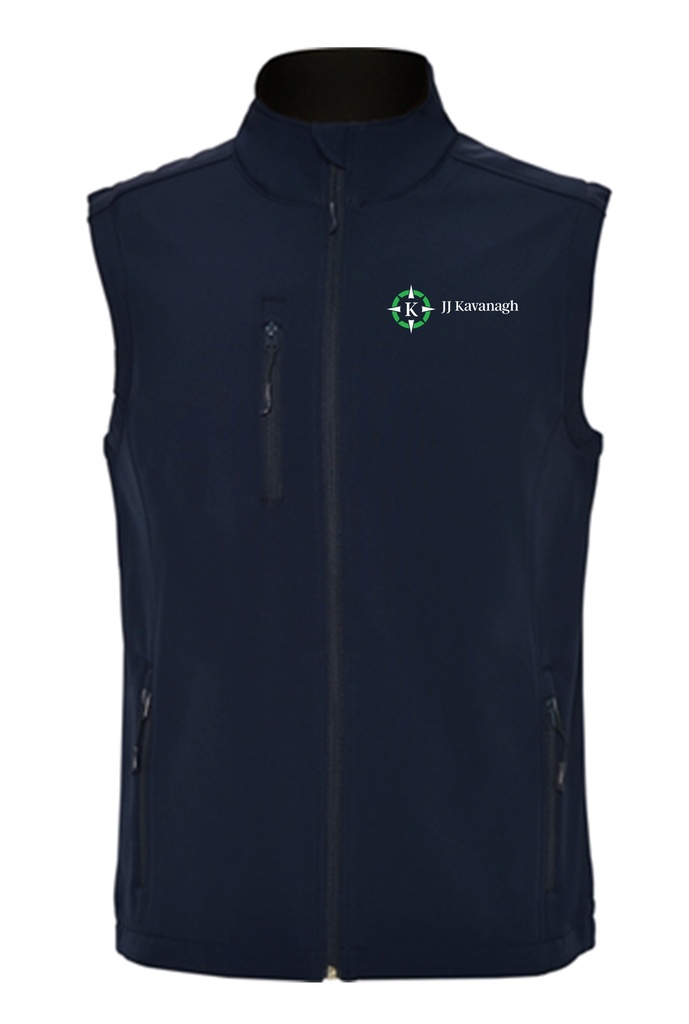 JJK Soft Shell Gilet Navy c / w logo